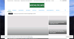 Desktop Screenshot of mochilero.info